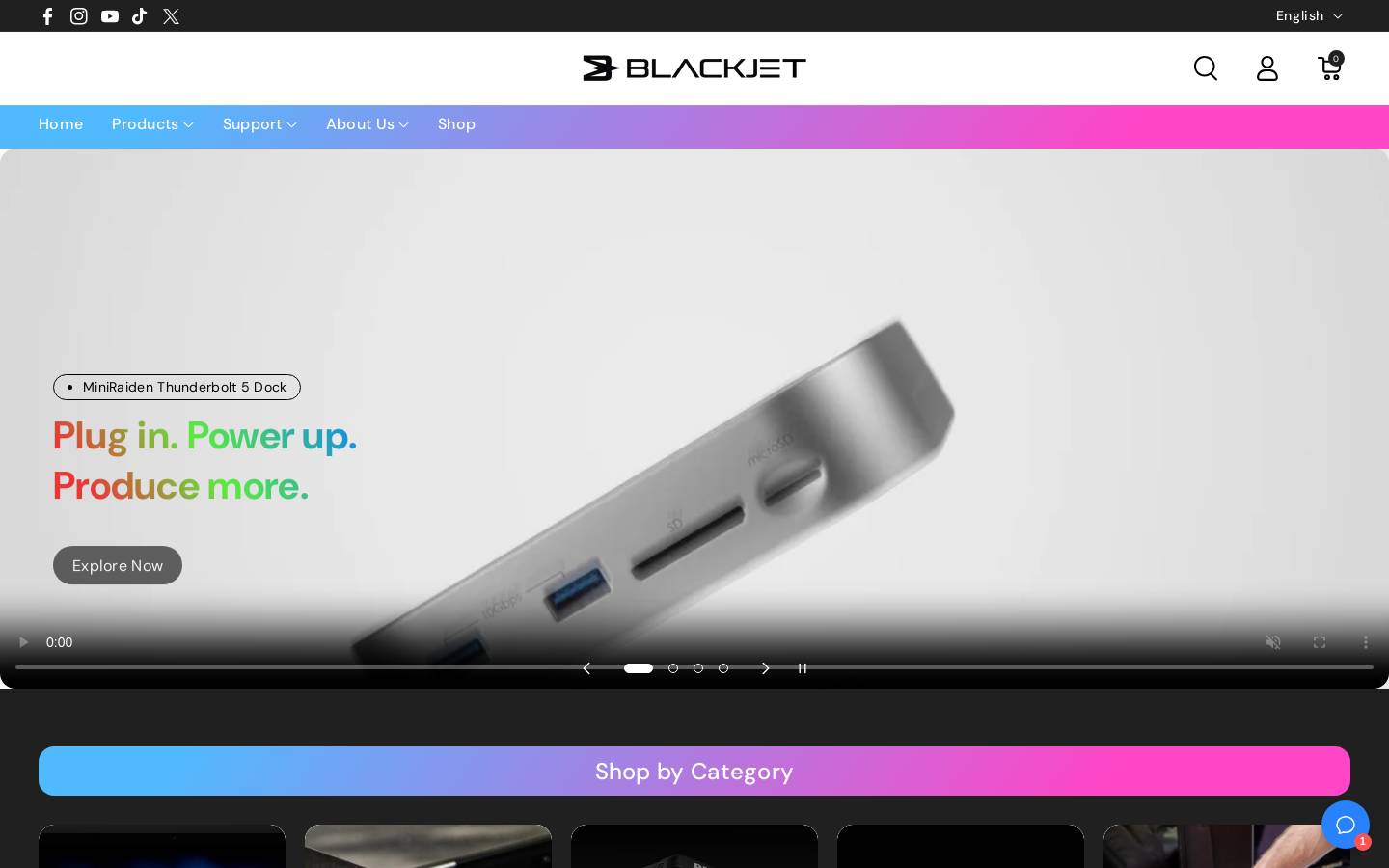 blackjetusa.com homepage screenshot