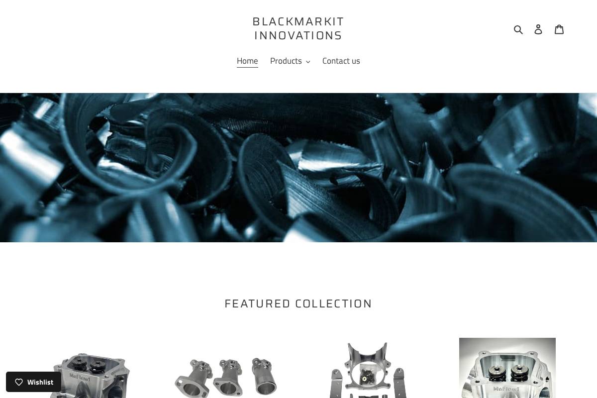 blackmarkitinnovations.com homepage screenshot