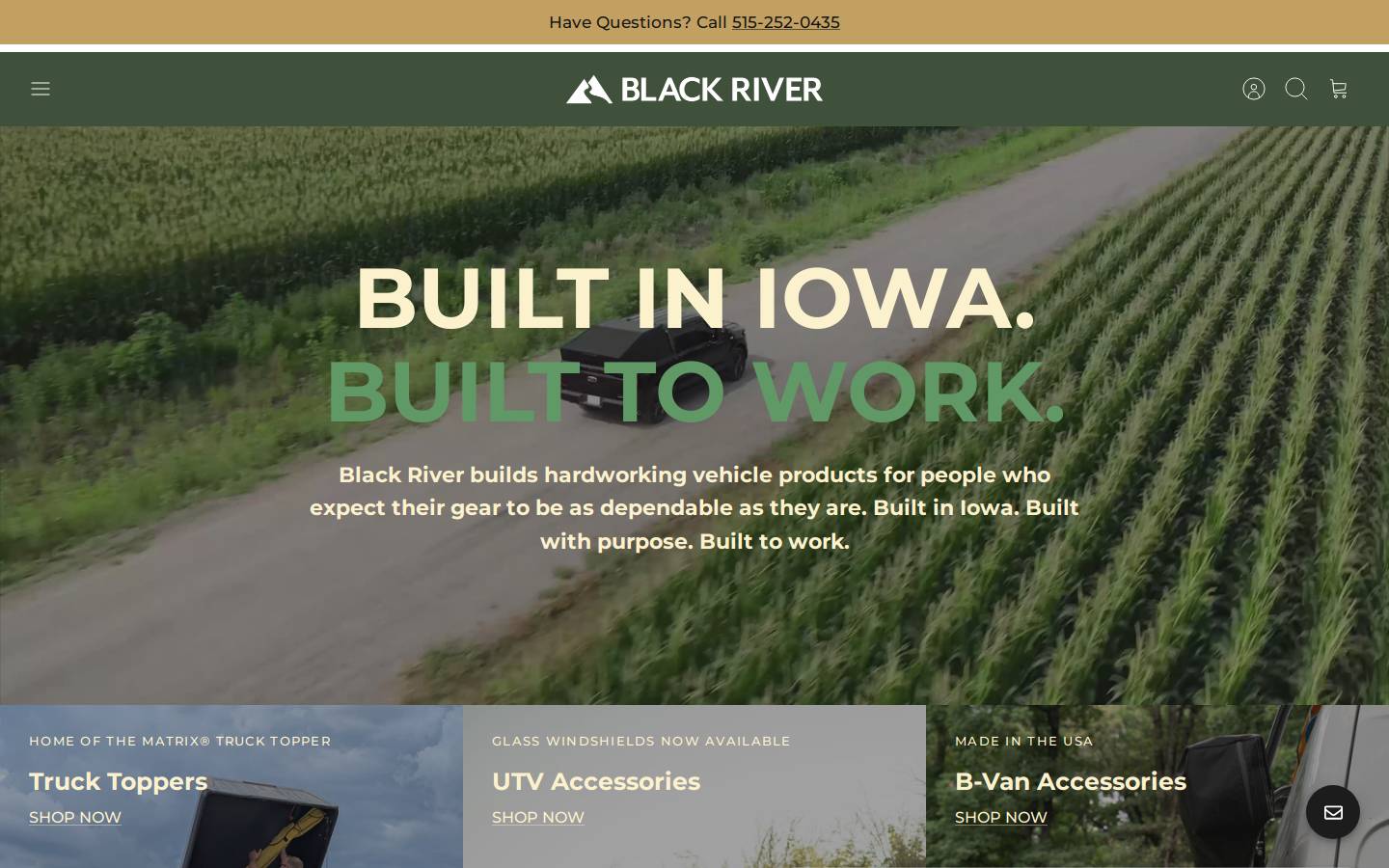 blackriverbysummit.com homepage screenshot