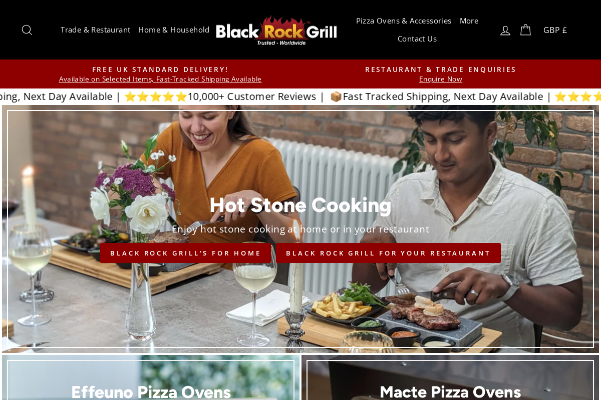 blackrockgrill.com homepage screenshot