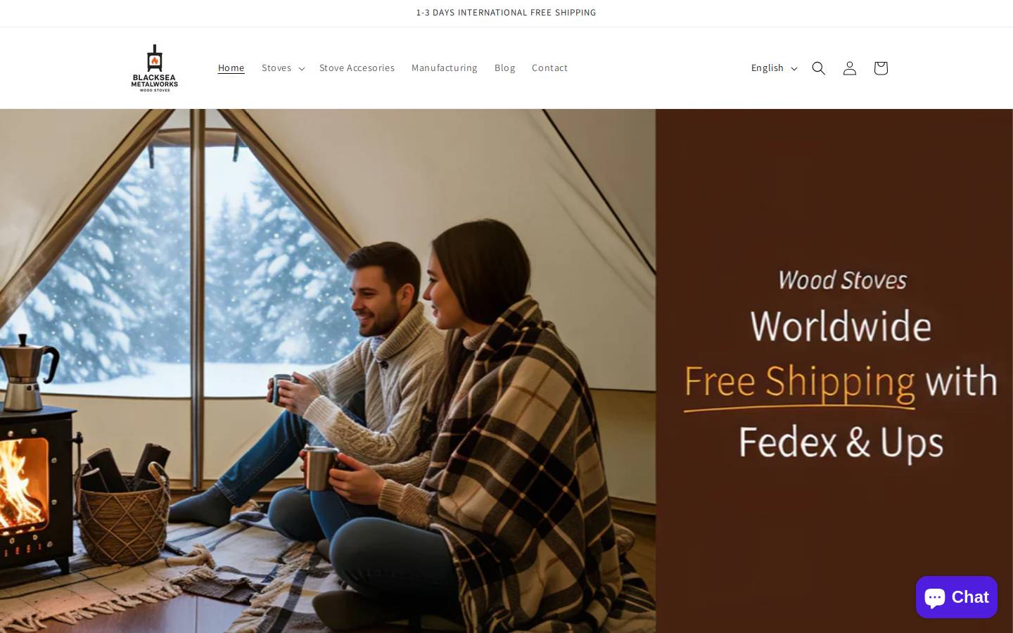 blackseametalworks.com homepage screenshot