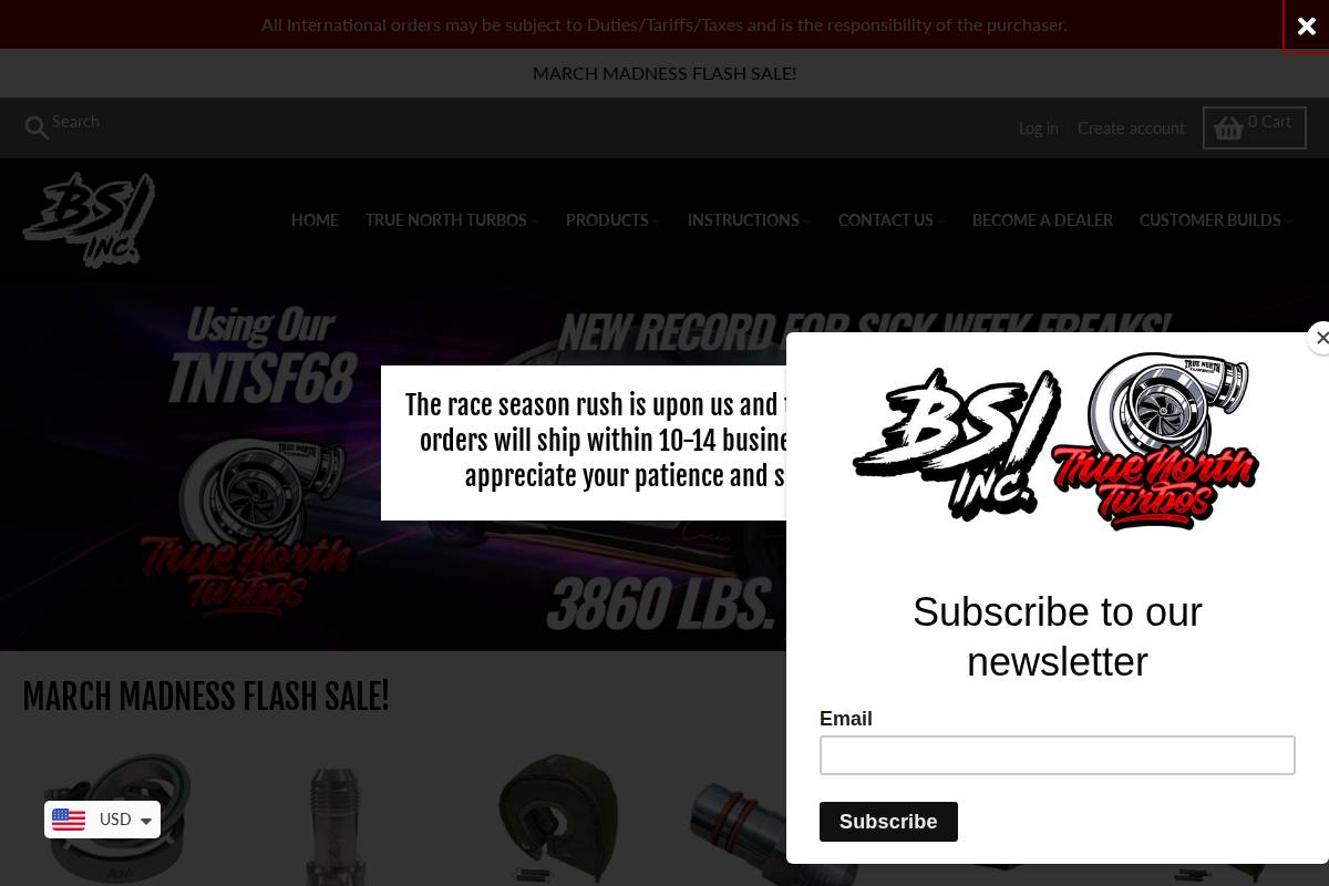 blacksheepindustries.ca homepage screenshot