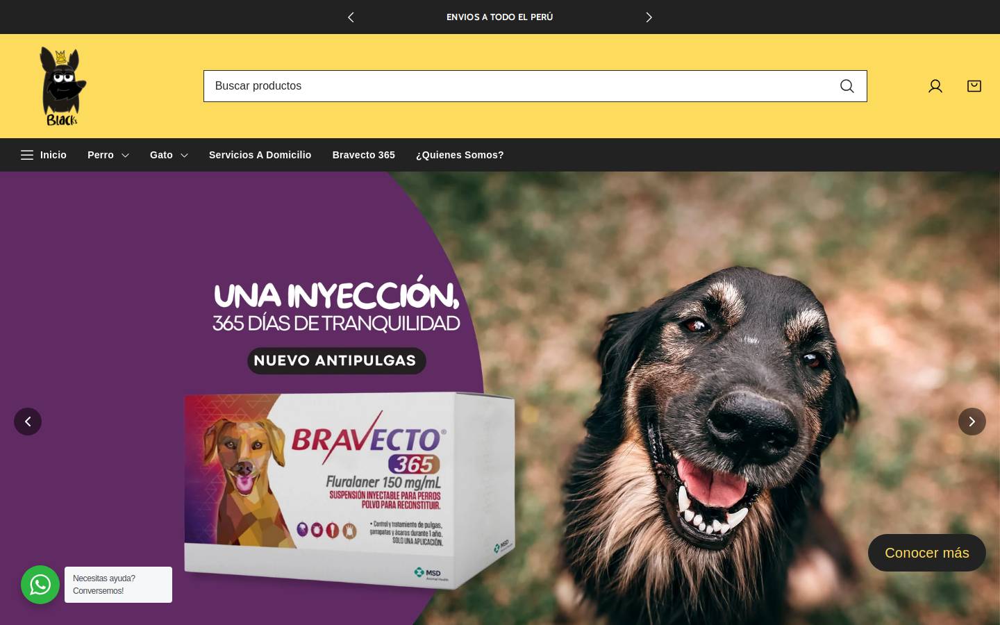 blackspetworld.com homepage screenshot