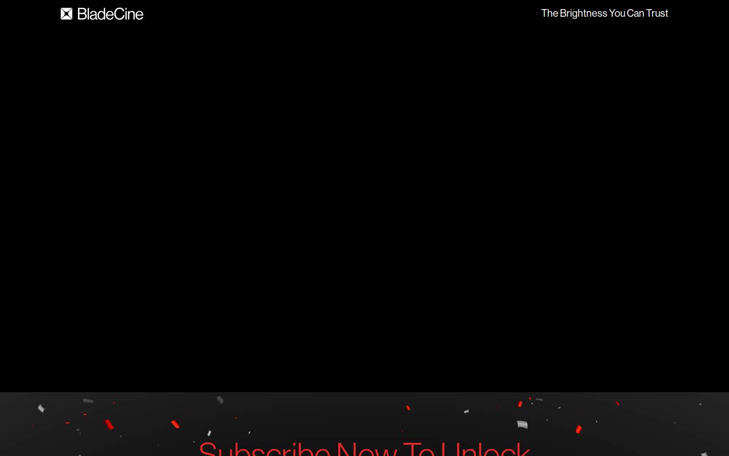 bladecine.com homepage screenshot