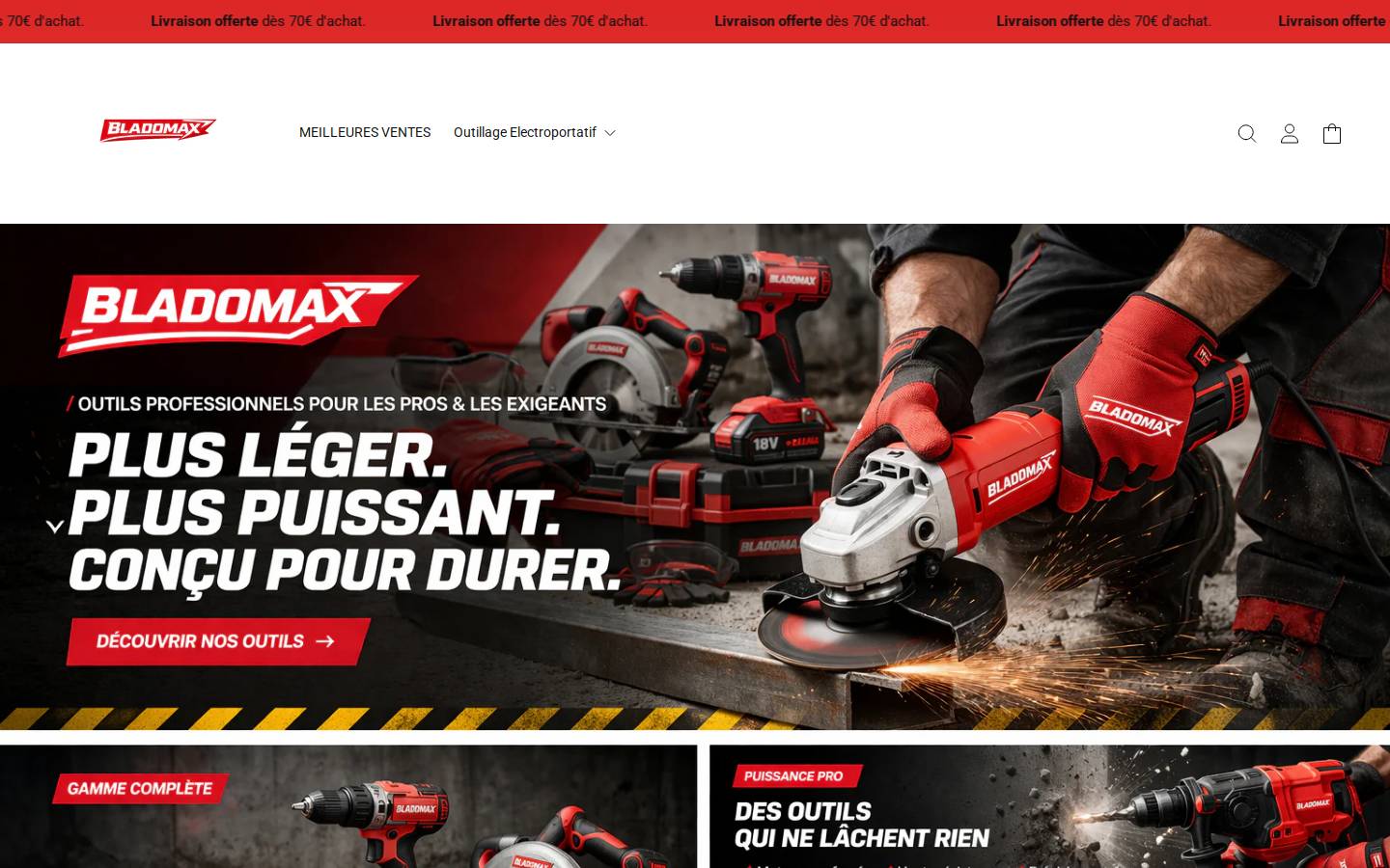 bladomax.fr homepage screenshot