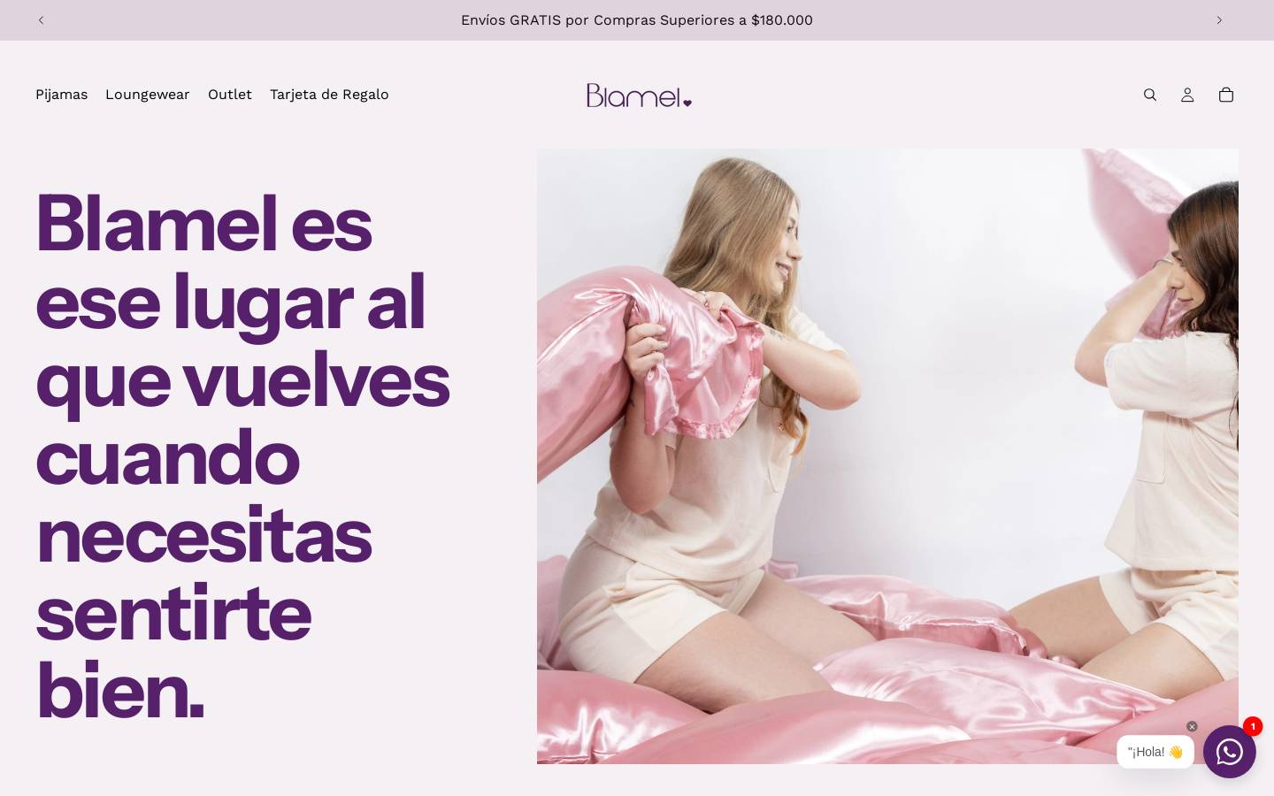 blamel.co homepage screenshot