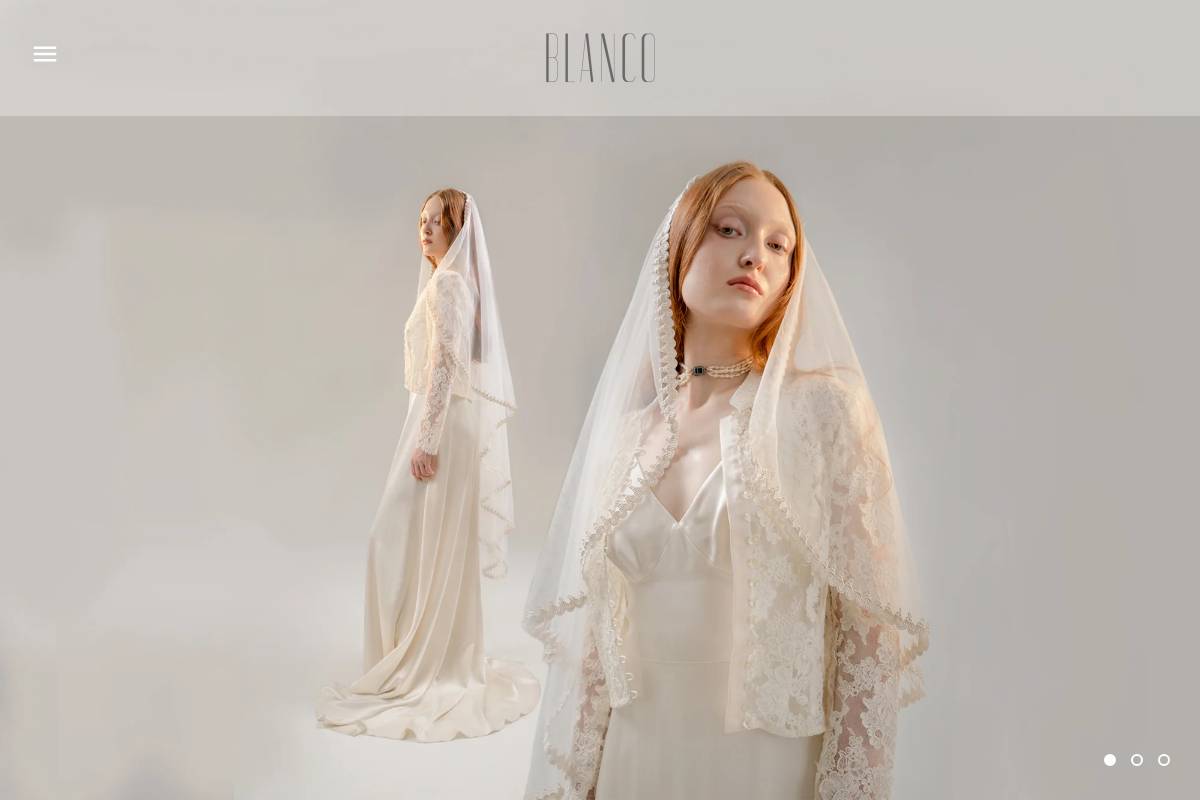 blanconewyork.com homepage screenshot