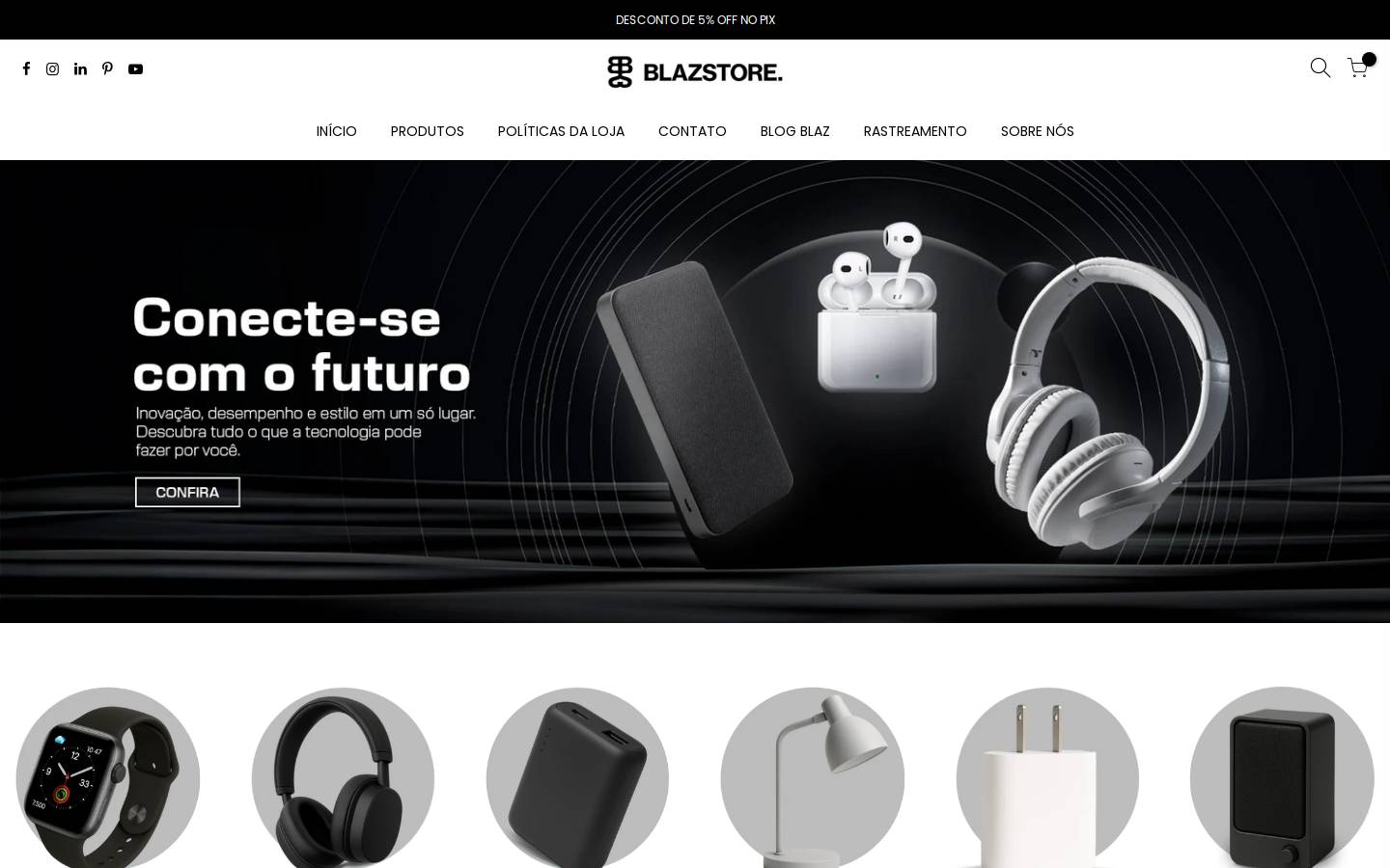 blazonlinestore.com homepage screenshot