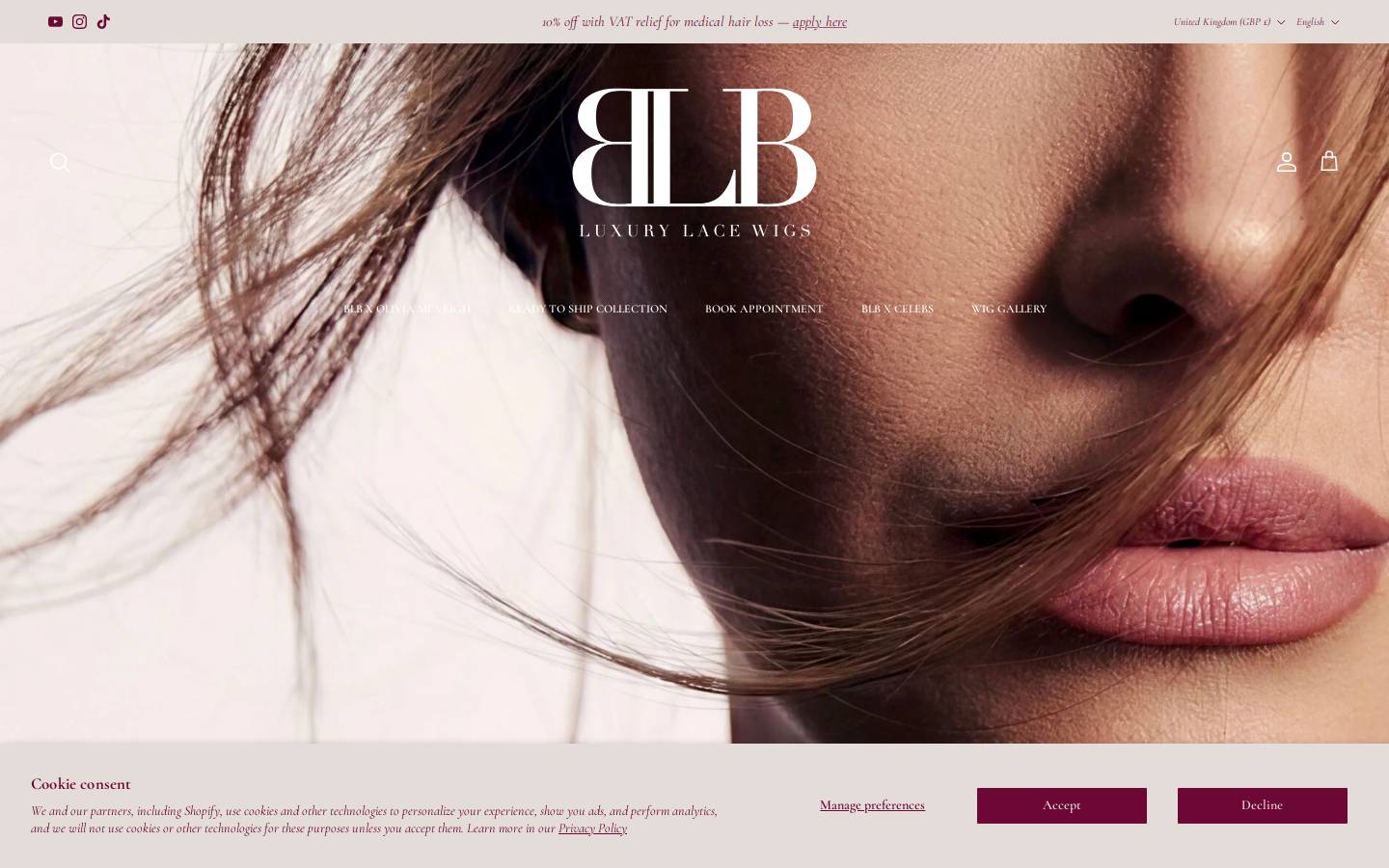 blbwigs.com homepage screenshot