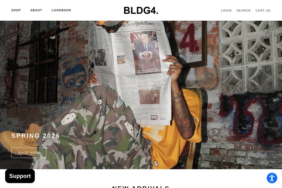 bldg4.com homepage screenshot