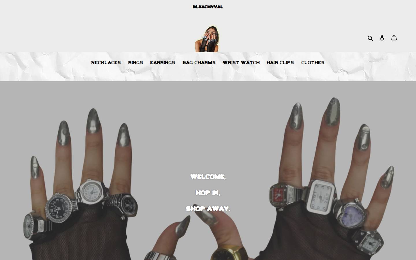 bleachyval.com homepage screenshot