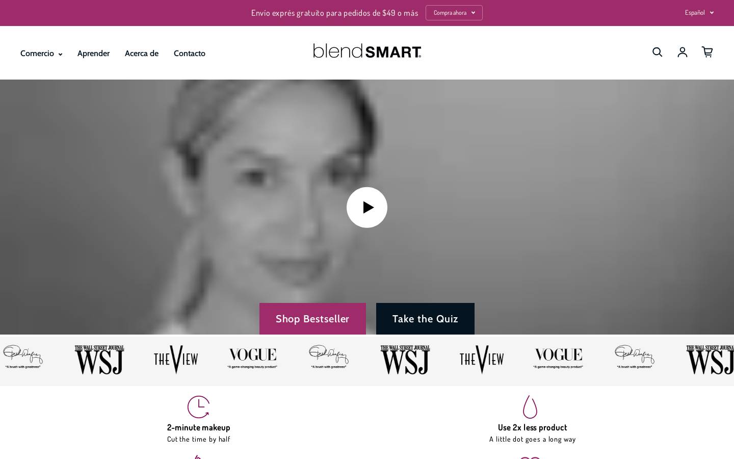 blendsmart.com.mx homepage screenshot