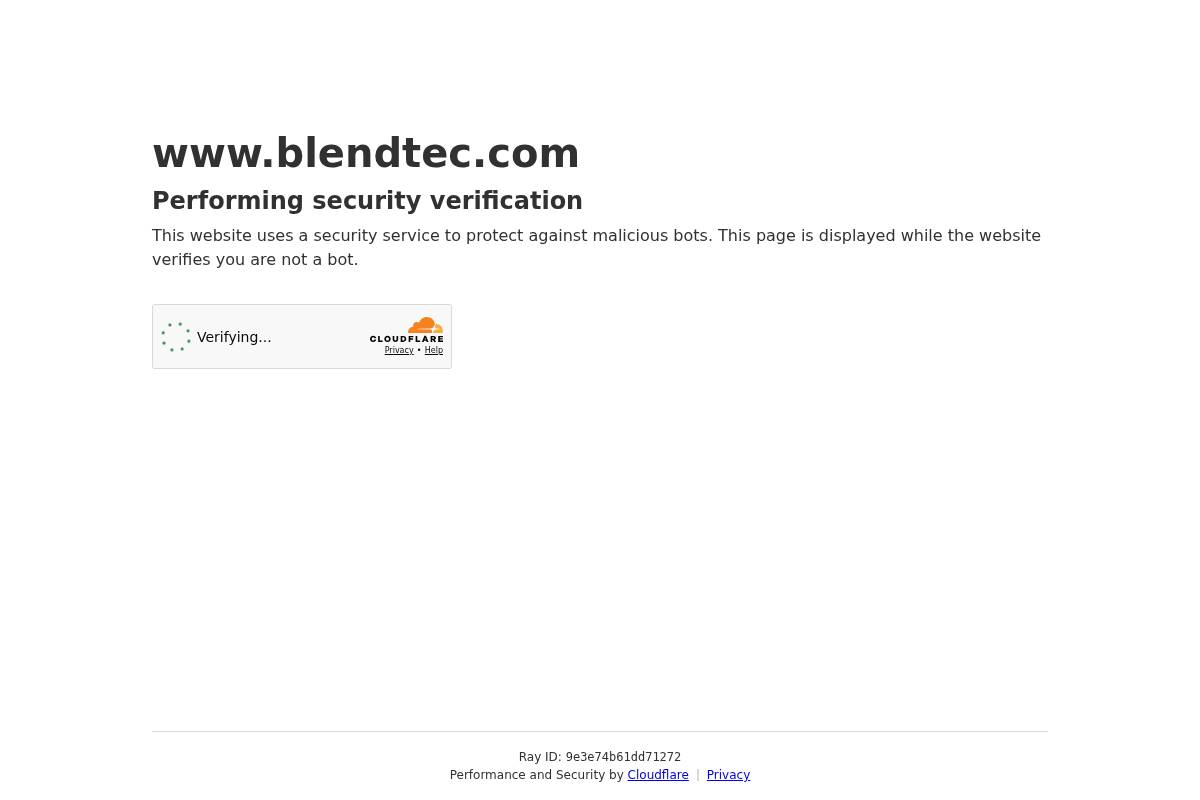 Blendtec homepage screenshot