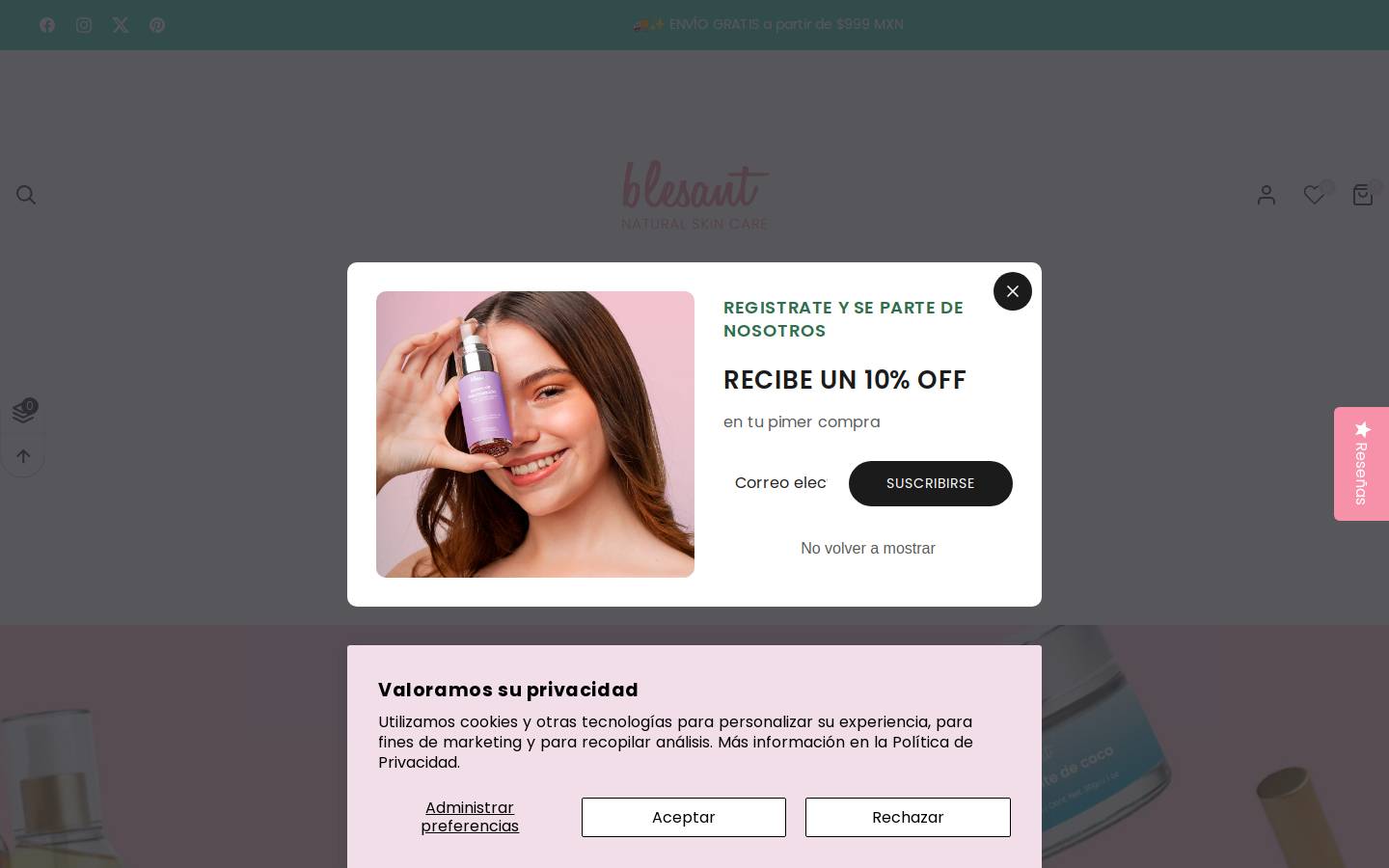 blesant.com homepage screenshot