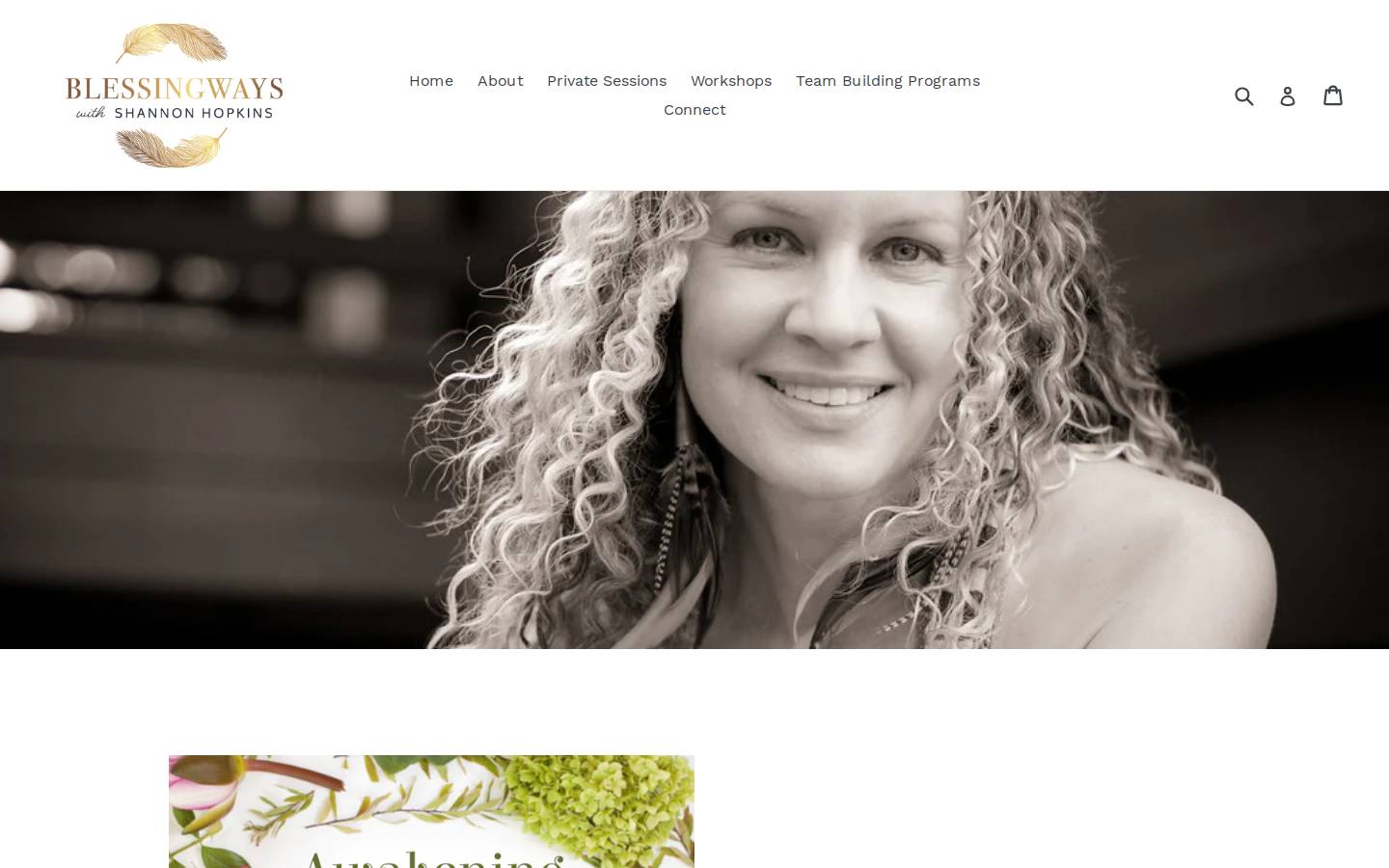 blessingways.com homepage screenshot