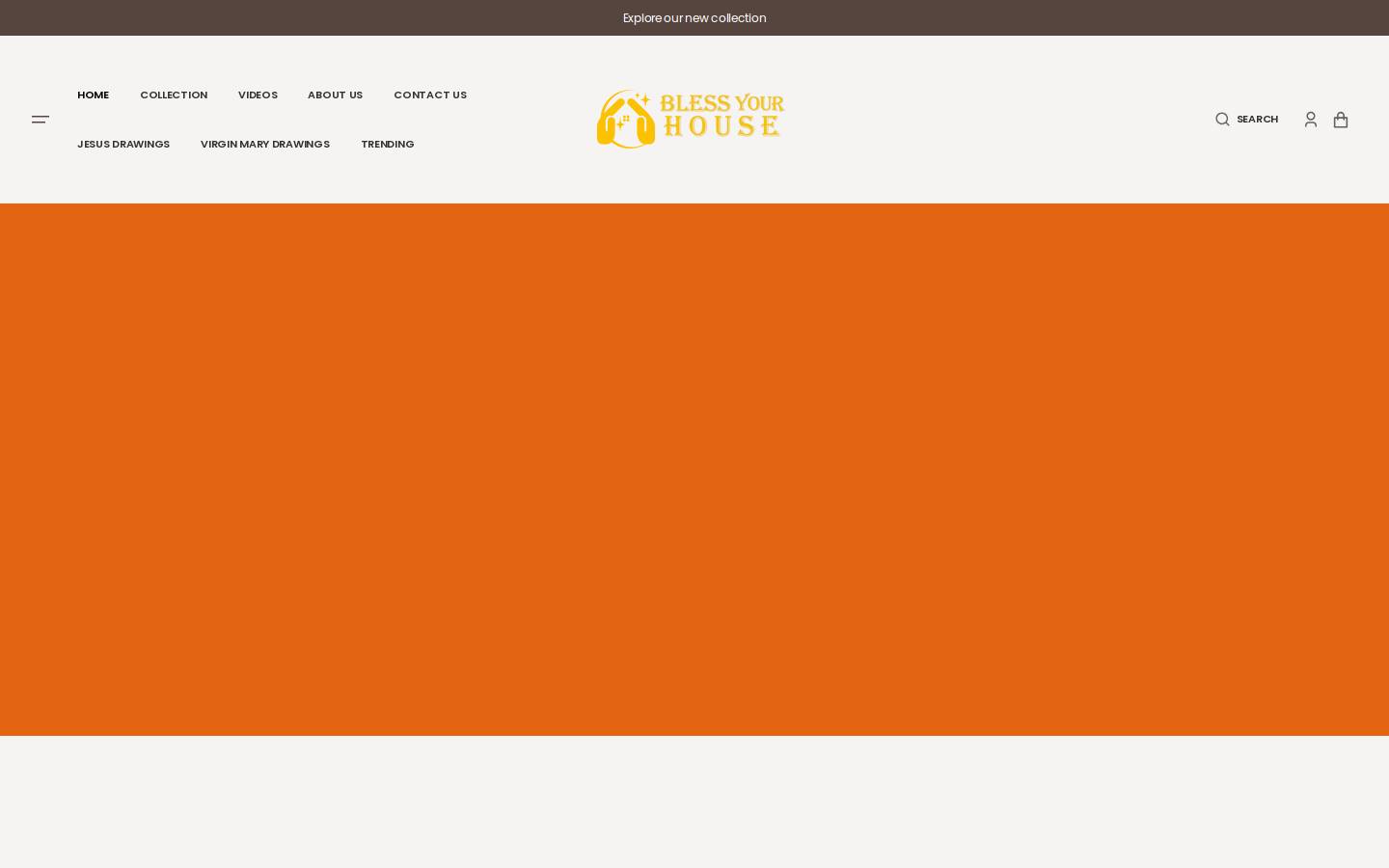 blessyourhouse.com homepage screenshot