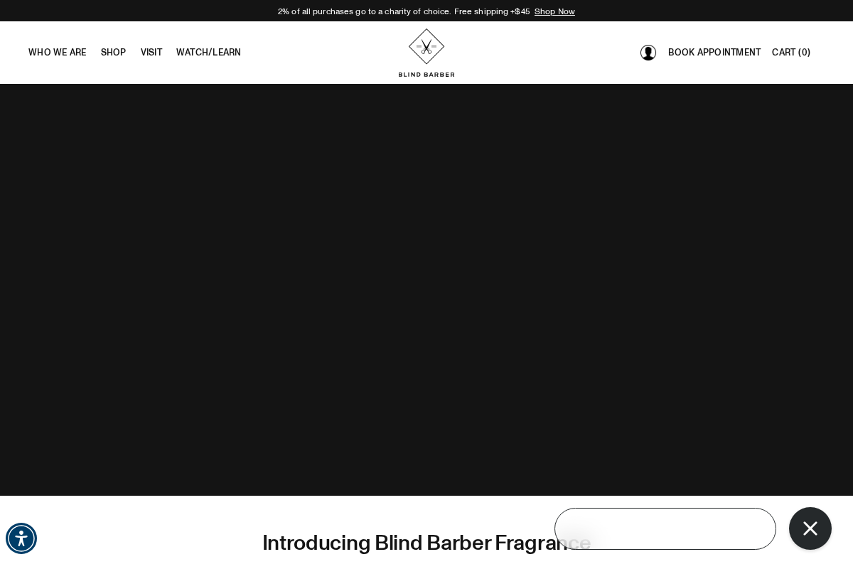 blindbarber.com homepage screenshot