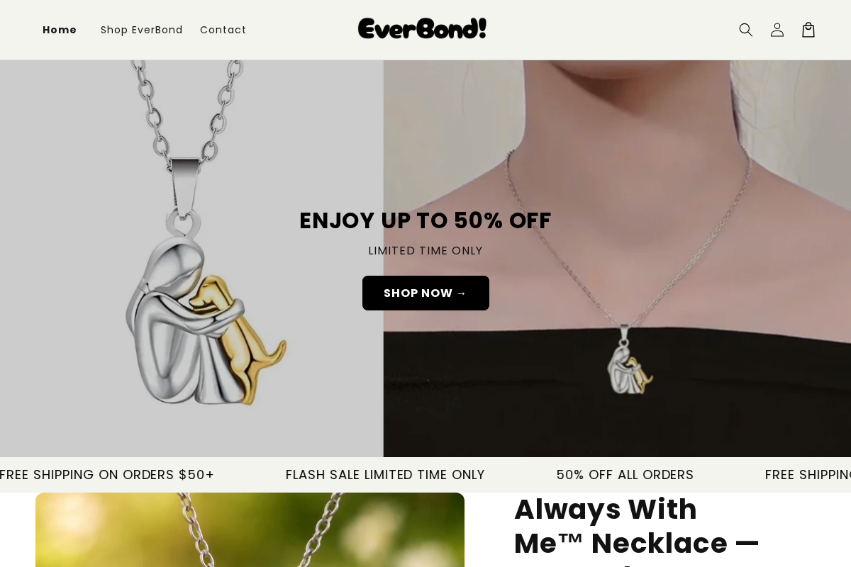 My Store homepage screenshot