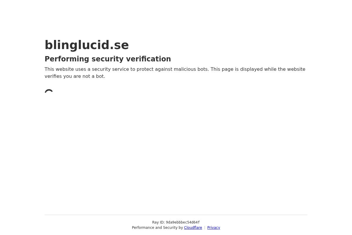 blinglucid.se homepage screenshot