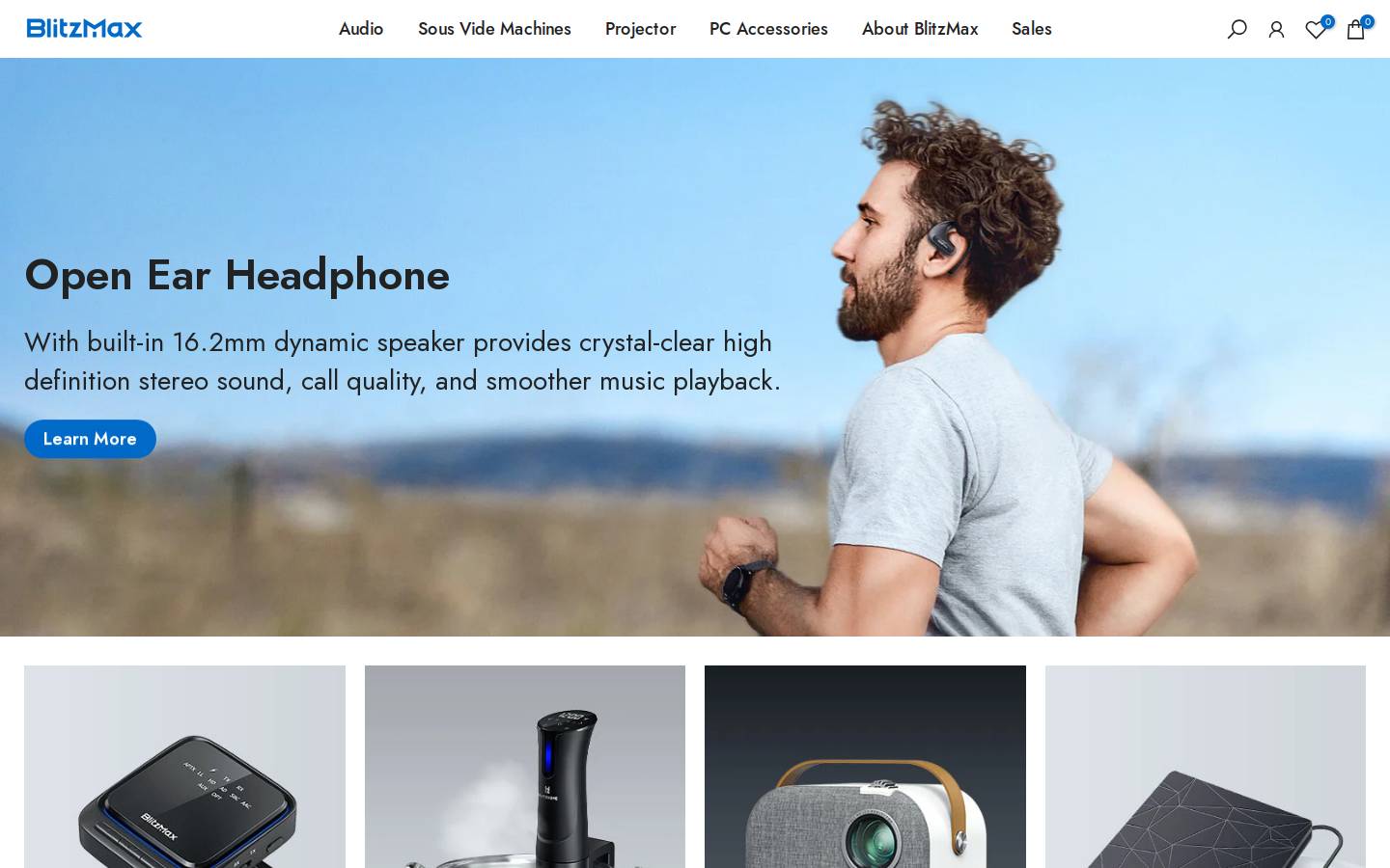 blitzmax.net homepage screenshot