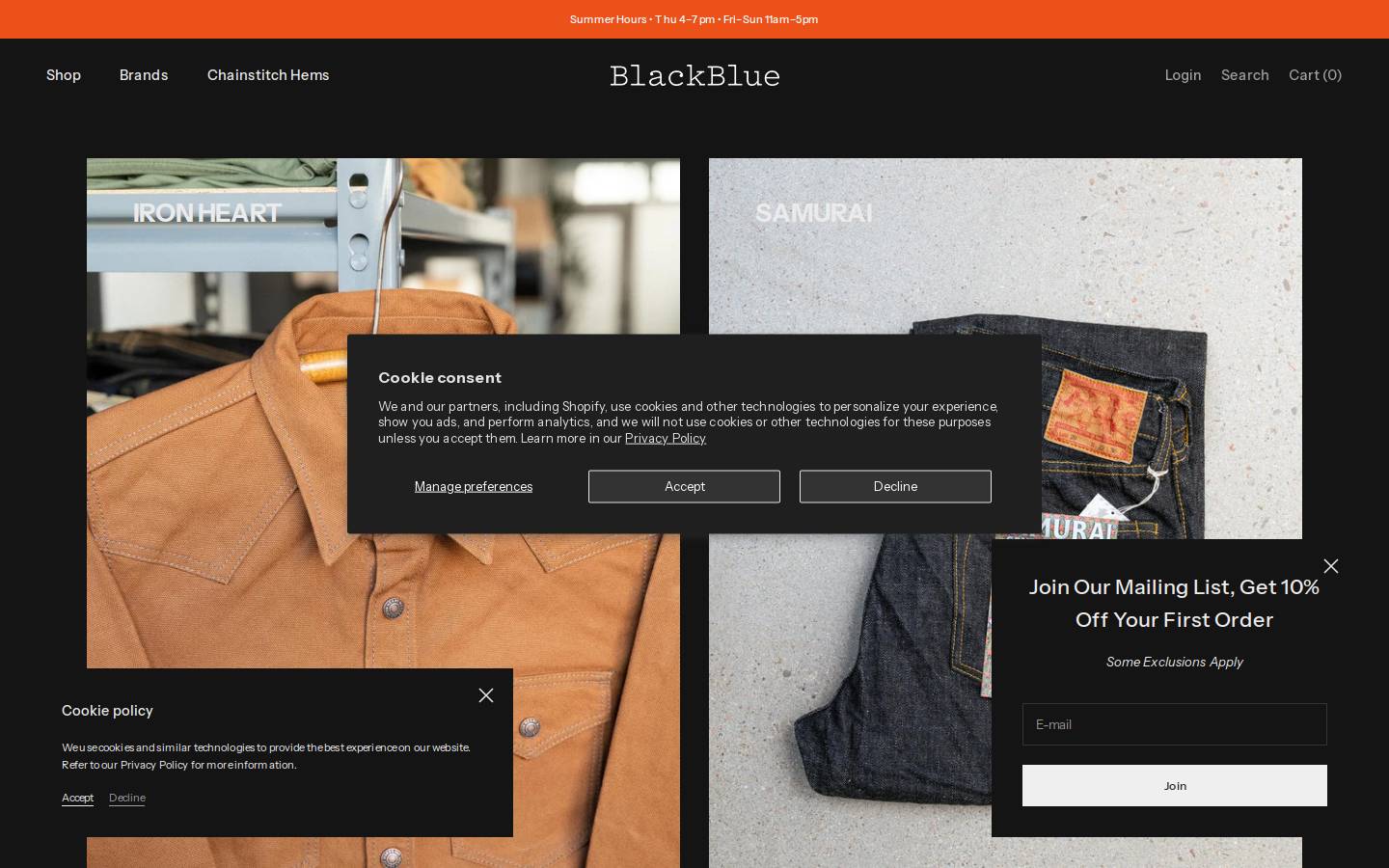 blkblu.com homepage screenshot