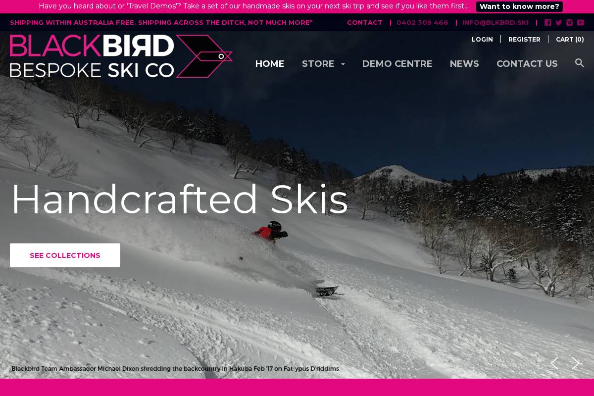 blkbrd.ski homepage screenshot