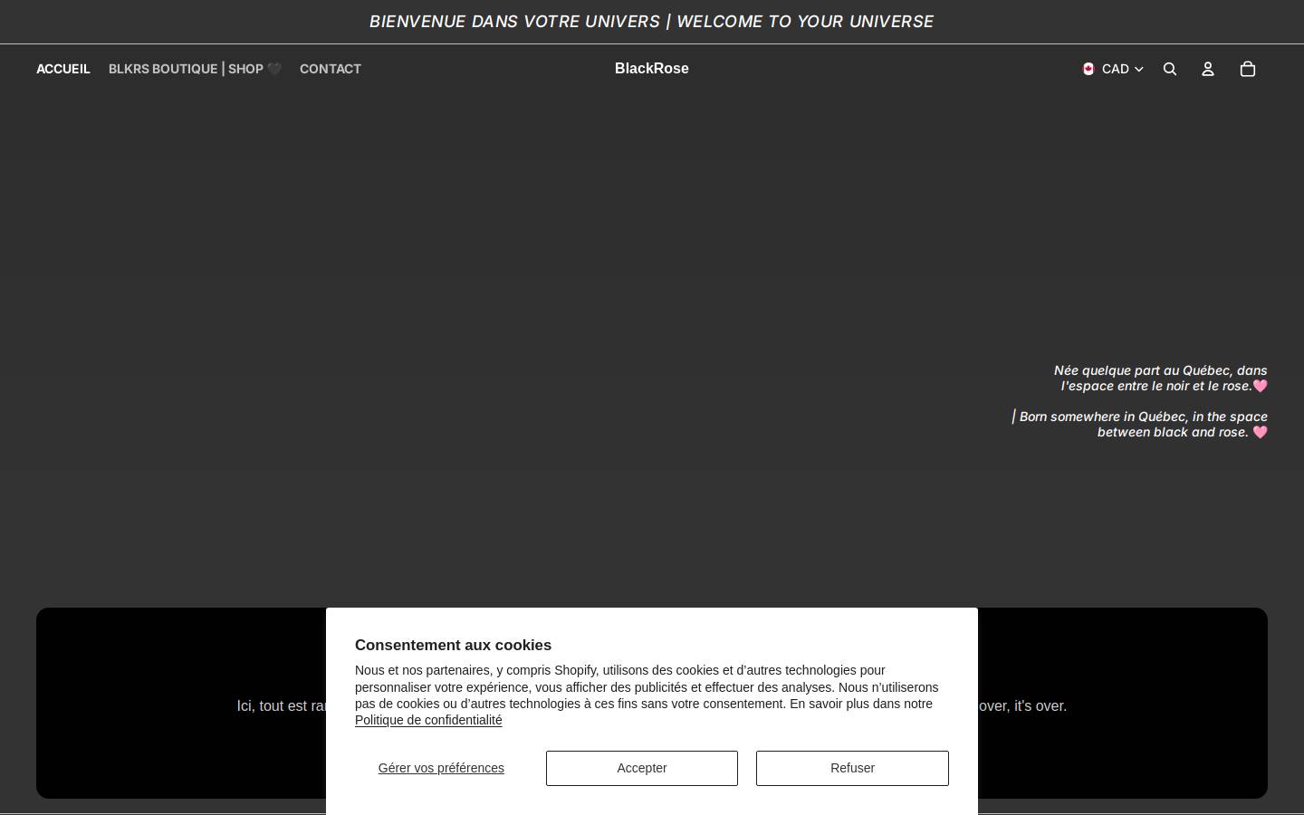 blkrs.ca homepage screenshot