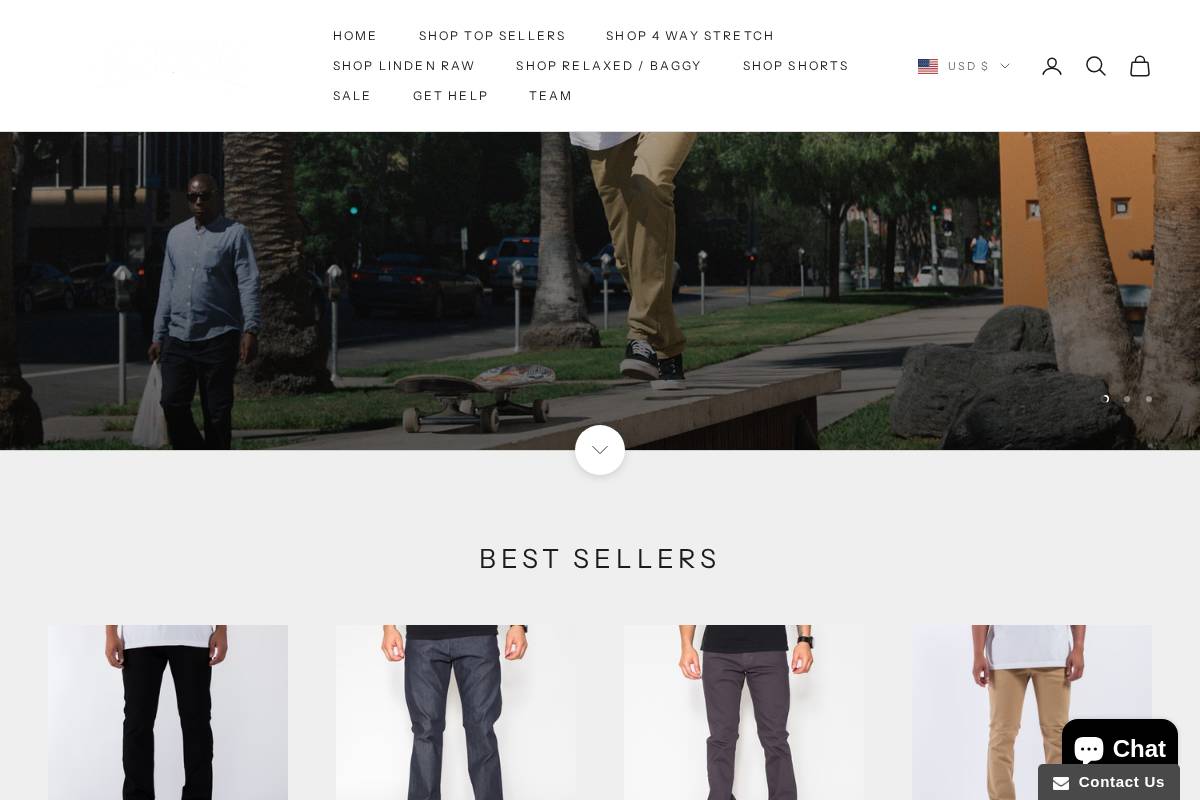 blkwd.co homepage screenshot