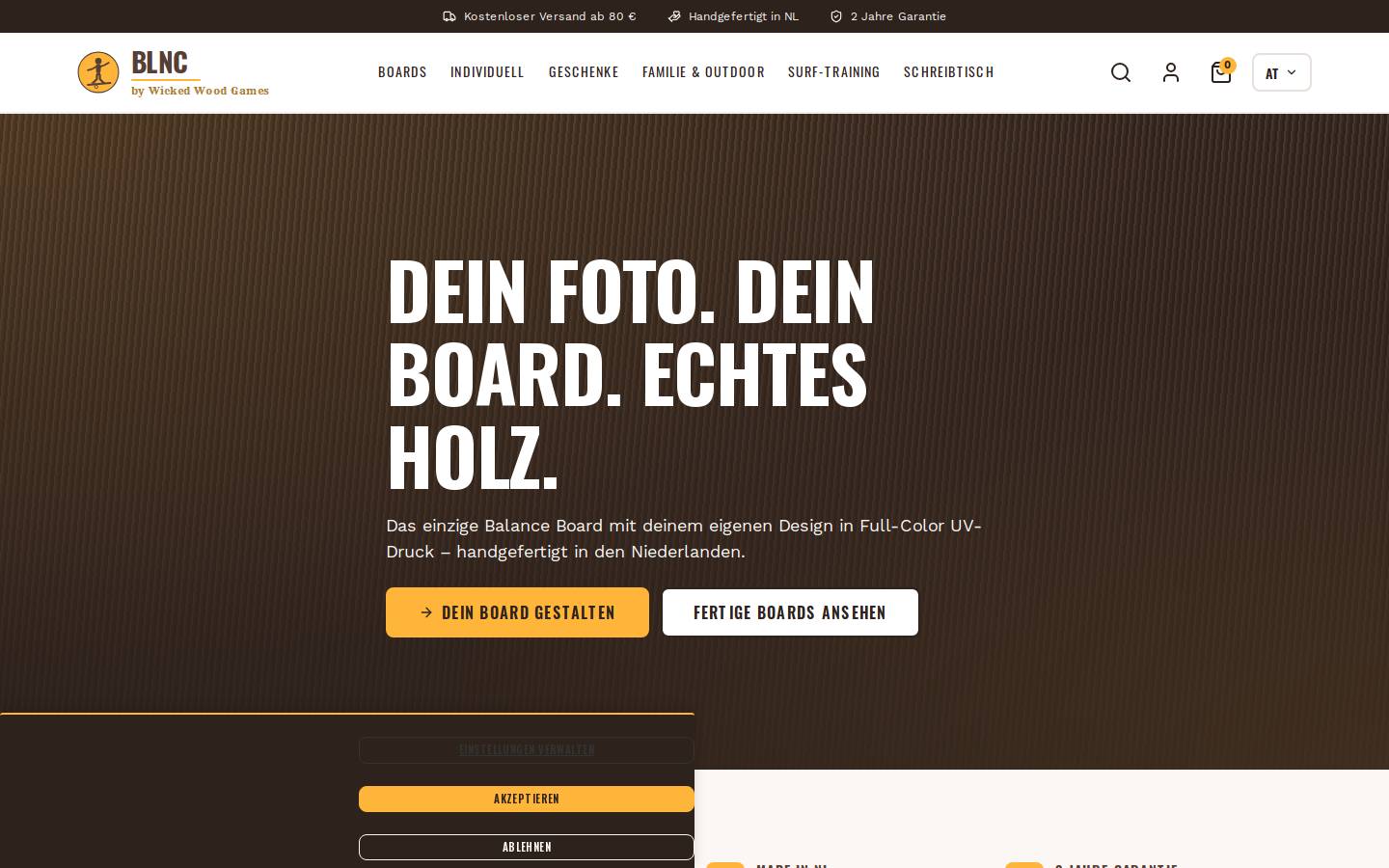 blncboards.de homepage screenshot