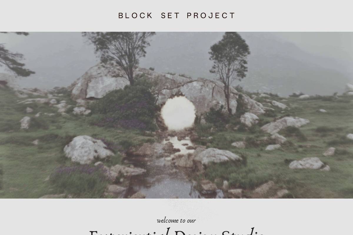 blocksetproject.com homepage screenshot