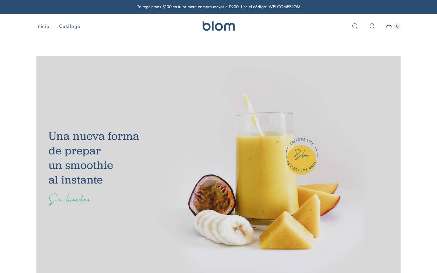 blomdaily.com homepage screenshot