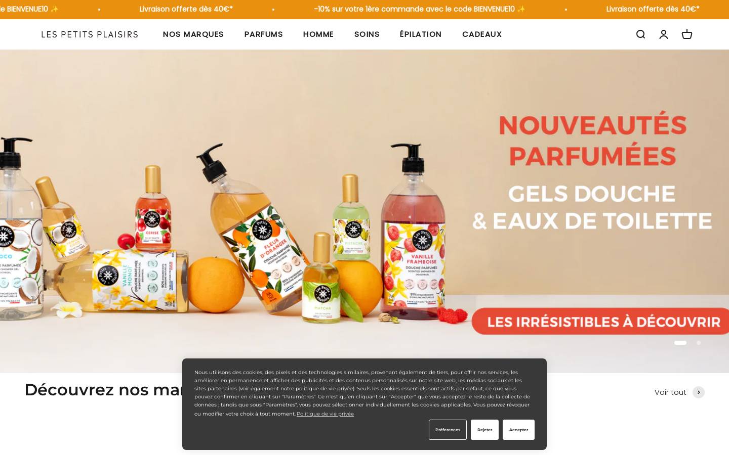 blondepilhomme.fr homepage screenshot