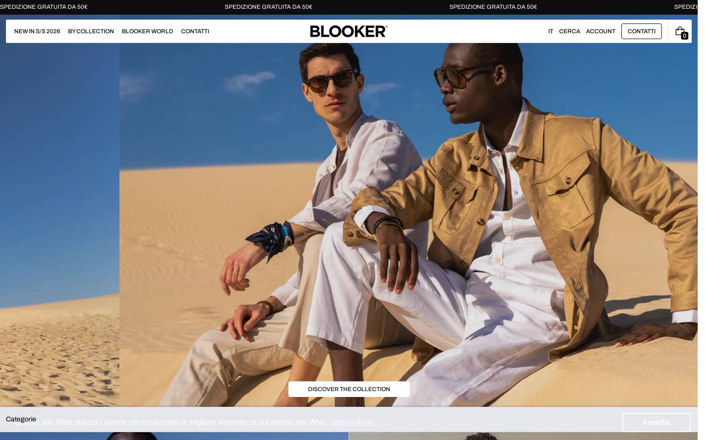 blooker.com homepage screenshot