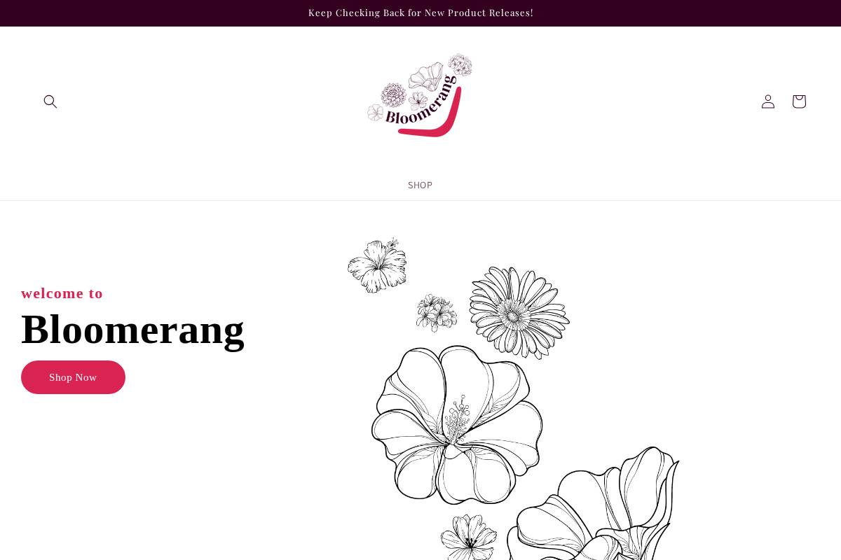 bloomerang.ca homepage screenshot