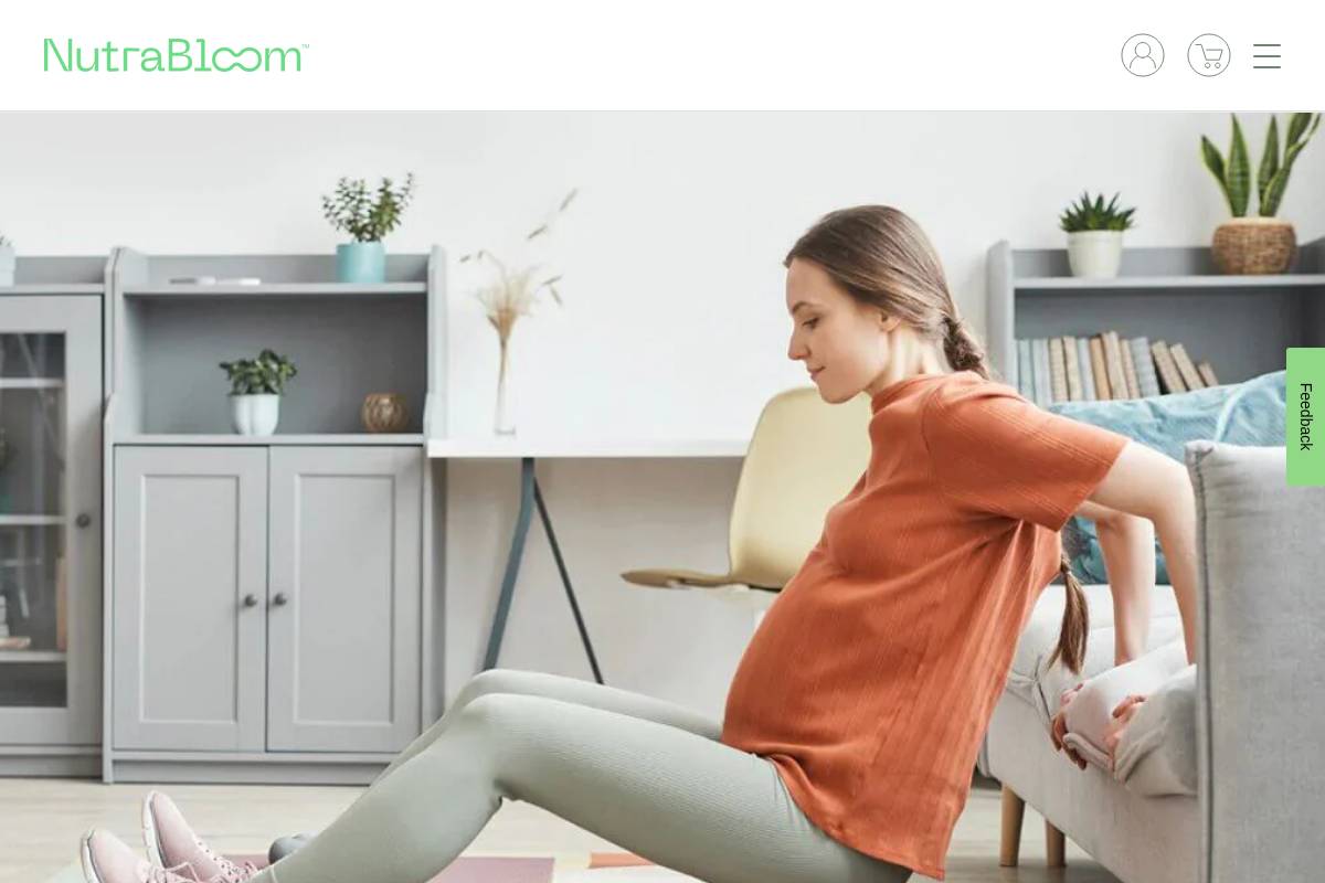 bloomhealthier.com homepage screenshot