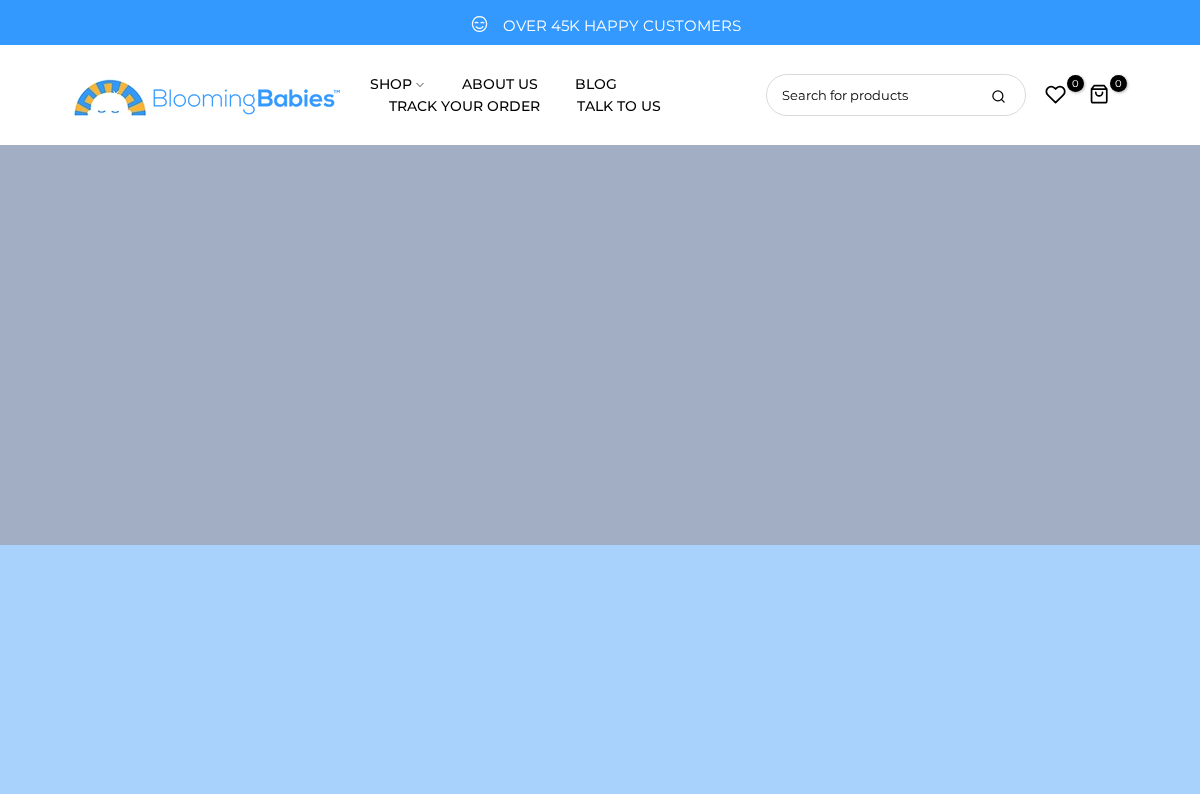 BloomingBabies homepage screenshot