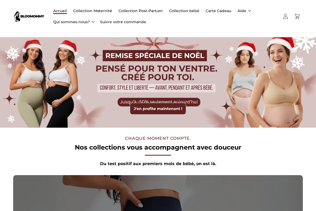 Bloomommy homepage screenshot