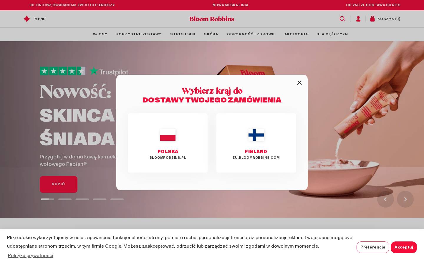 Bloom Robbins homepage screenshot