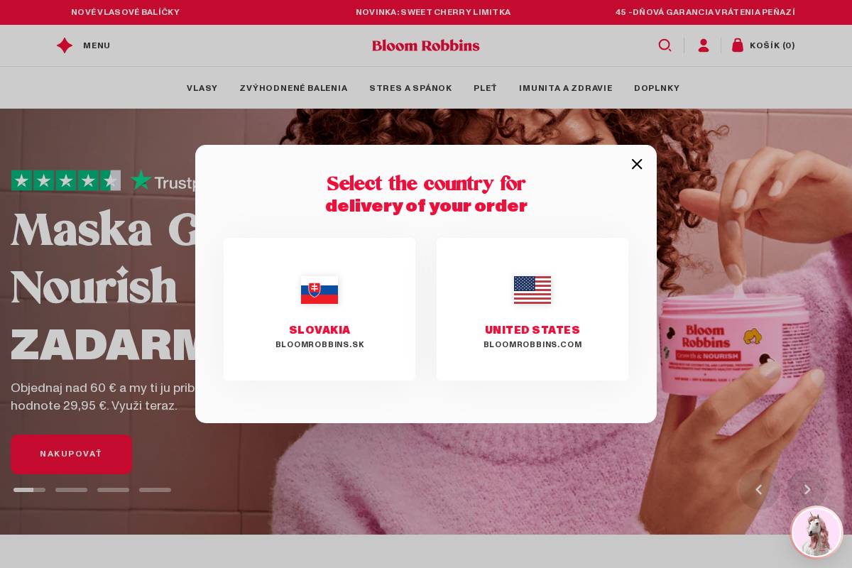 Bloom Robbins homepage screenshot