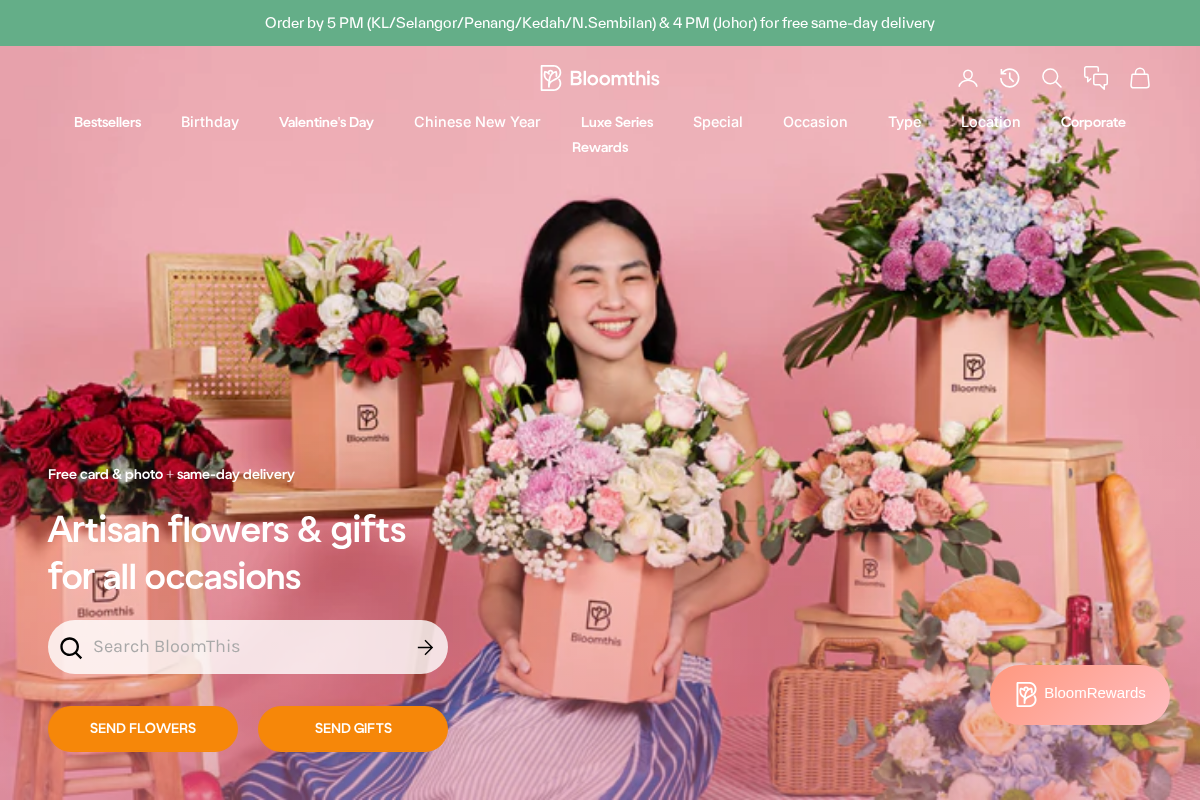 bloomthis.co homepage screenshot