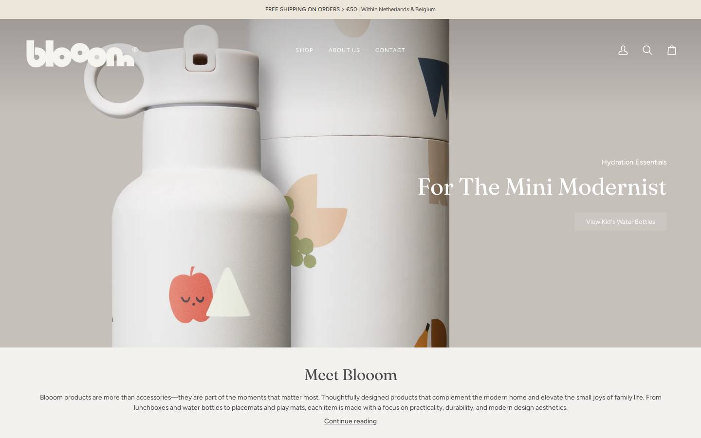 blooombrand.com homepage screenshot