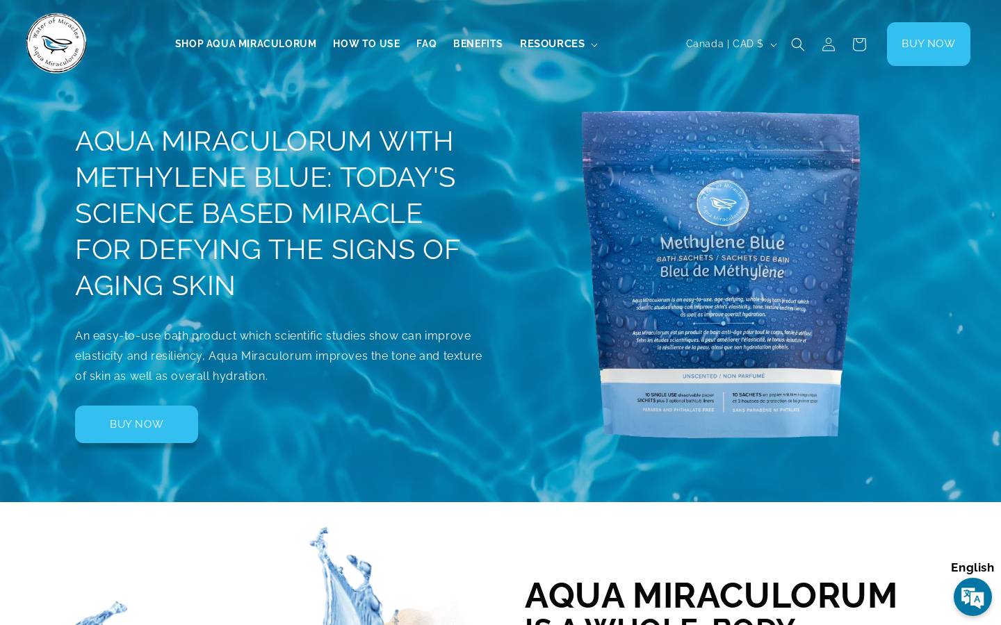 bloopharmapeutica.com homepage screenshot