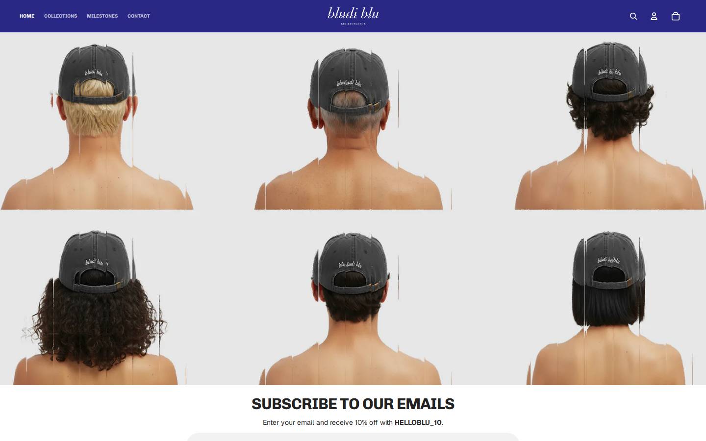 bludi-blu.com homepage screenshot