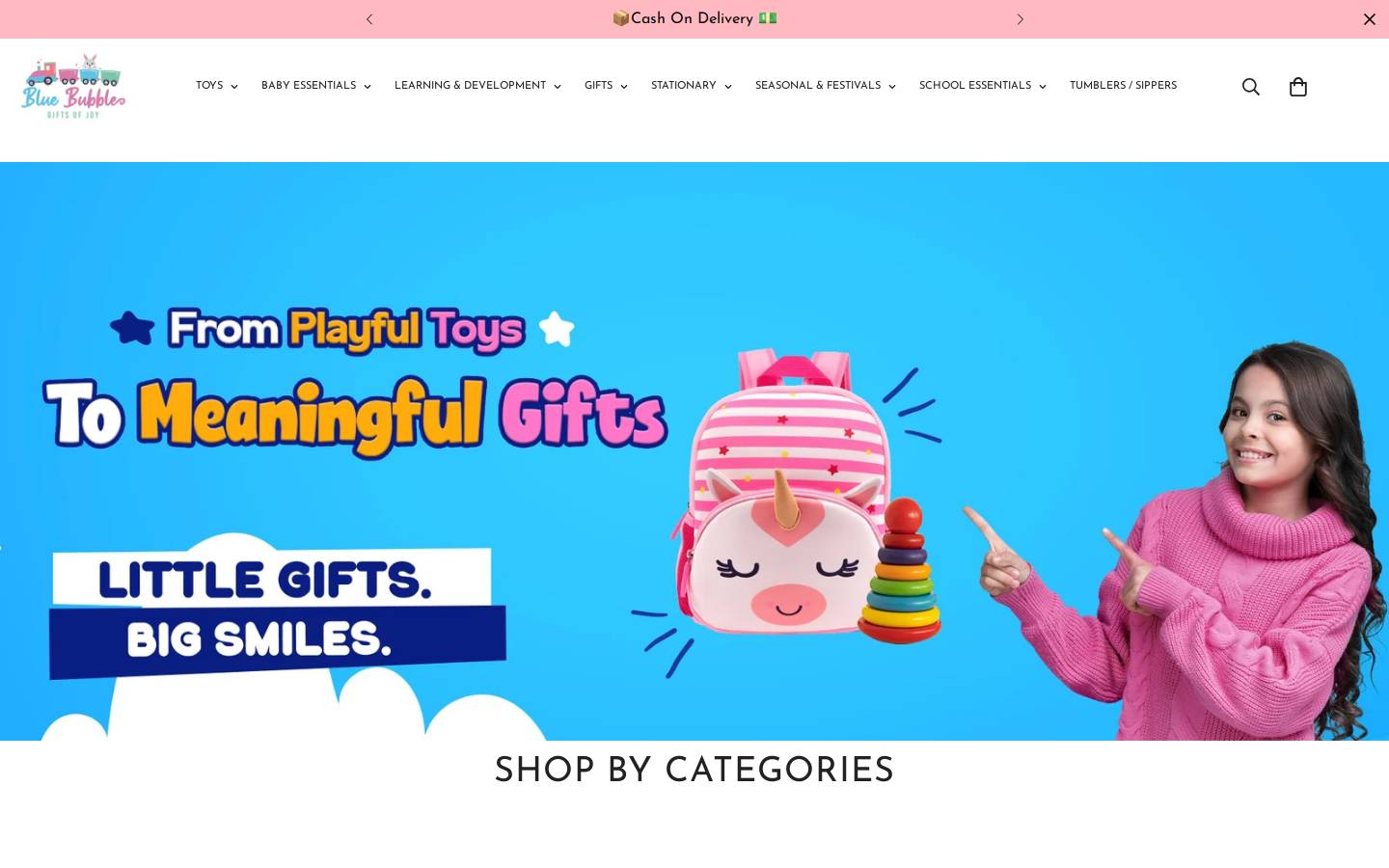 bluebubbles.in homepage screenshot