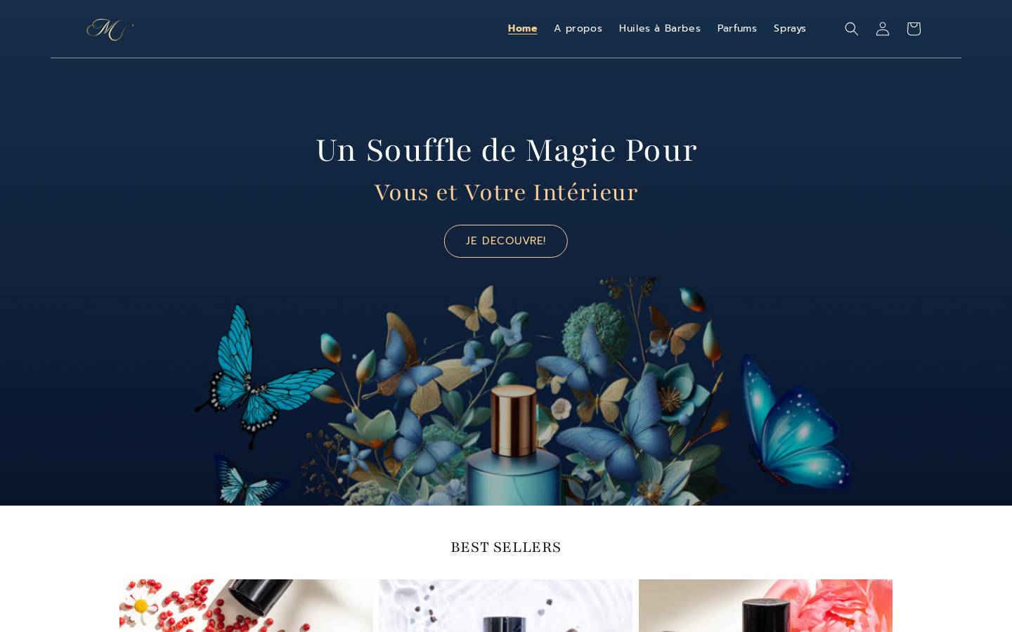 bluemagicglobal.com homepage screenshot