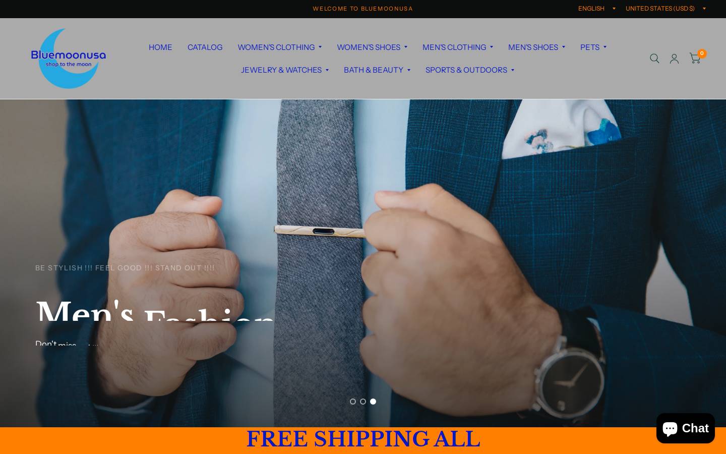 bluemoonusa.com homepage screenshot