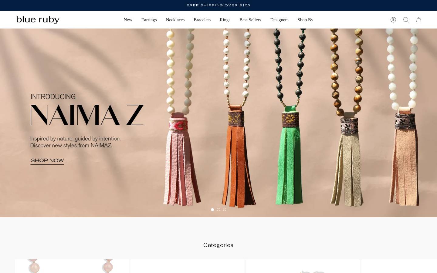 blueruby.com homepage screenshot
