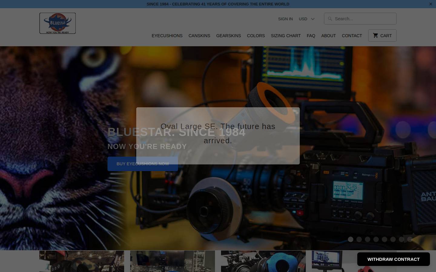 bluestarproducts.ca homepage screenshot
