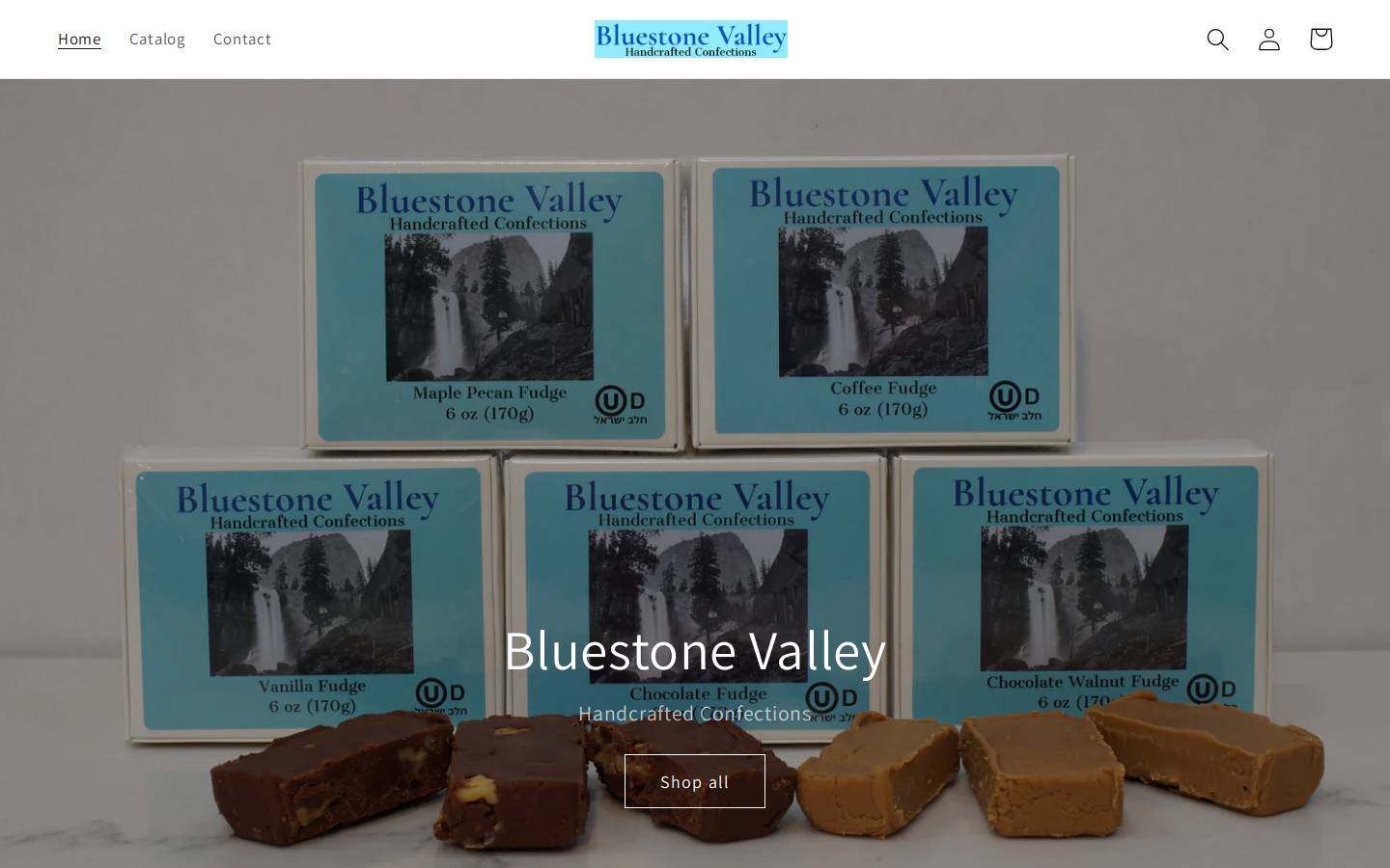 bluestonevalley.com homepage screenshot