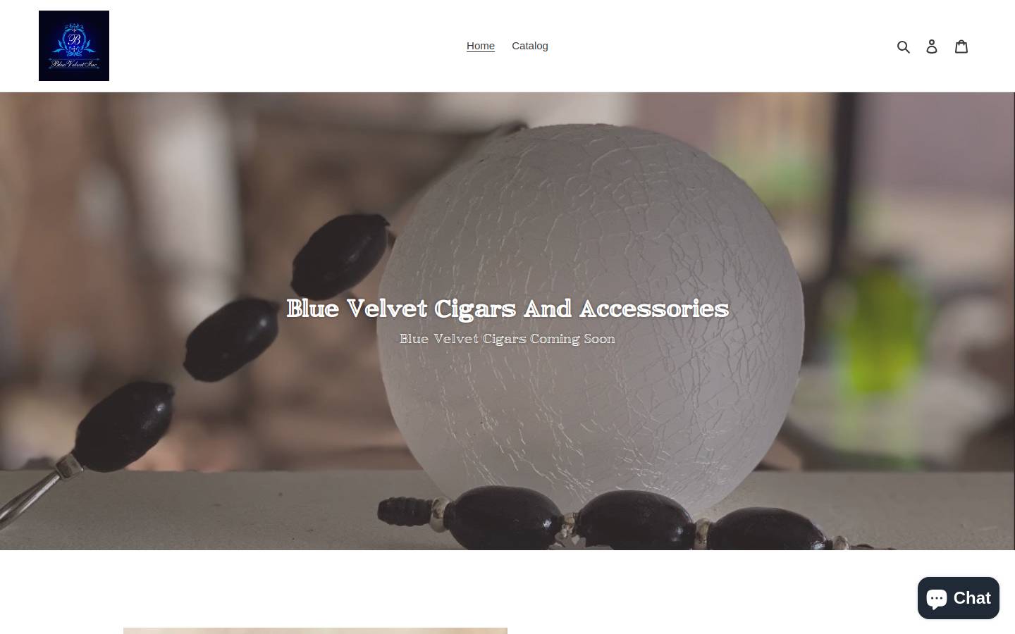 bluevelvetinc.com homepage screenshot